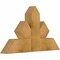 Ekena Millwork Saratoga Rough Sawn Timber Gable Bracket, Western Red Cedar, 36"W x 21"H x 4"D x 6"F, 14/12 Pitch GBW036X21X0406SAR00RWR - alternate 3